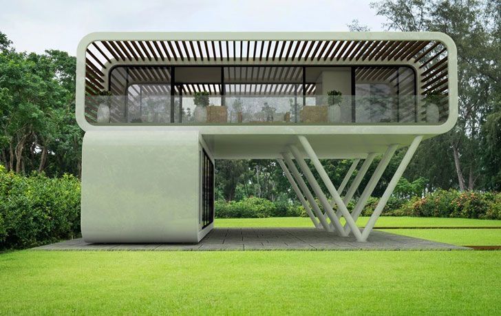 double-layer capsule house