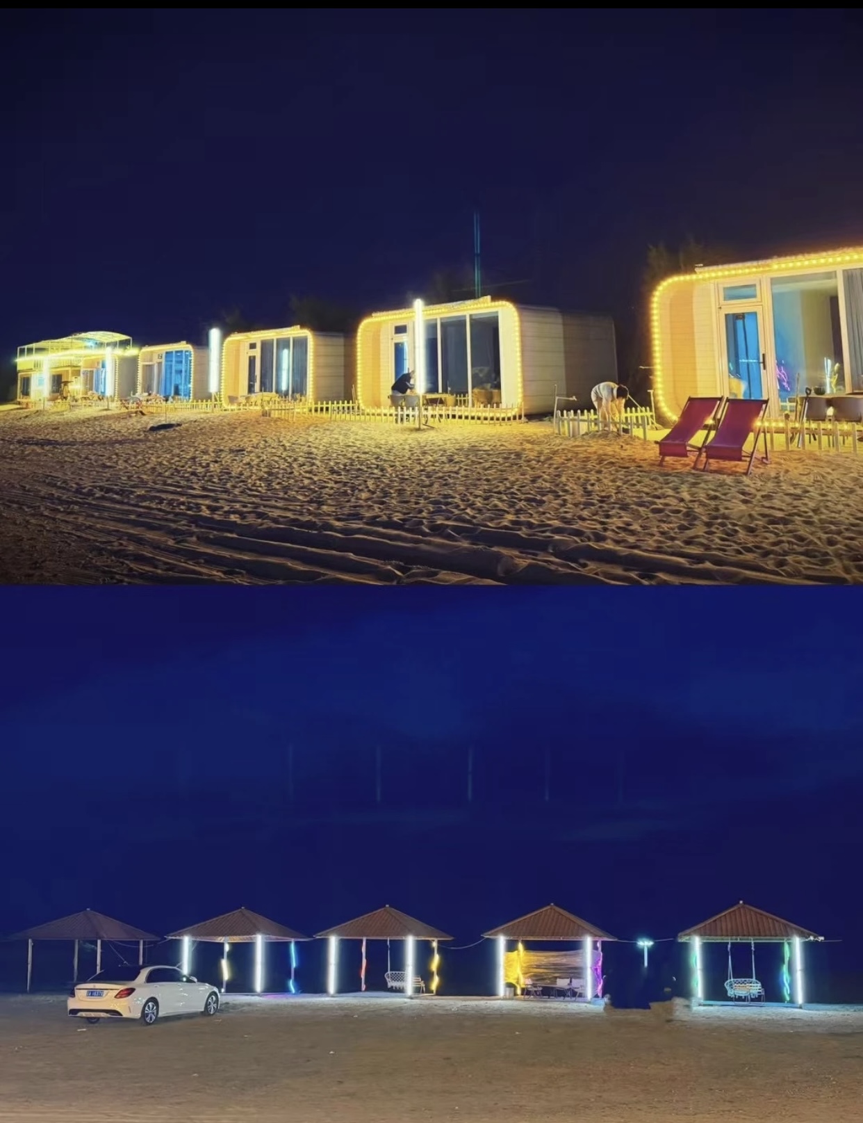 Luxury pods for Ocean
